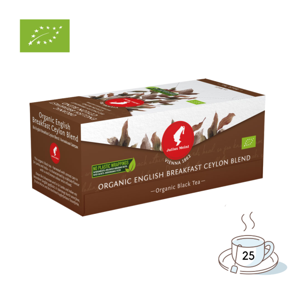 Julius Meinl Bio Tee English Breakfast Ceylon Blend, Schwarztee